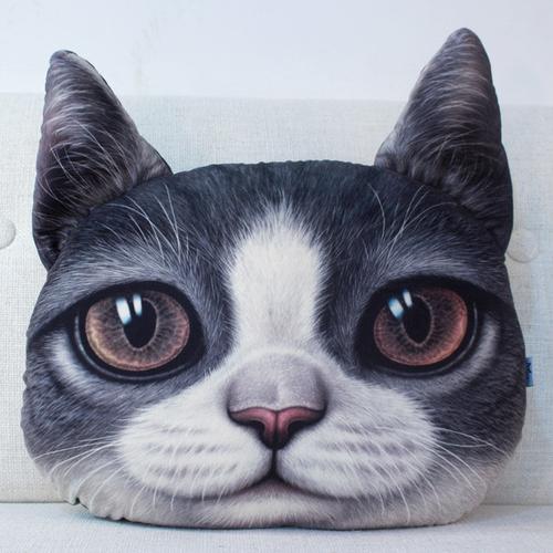 把黑猫抱个满怀 猫范名喵系列黑短毛抱枕评述